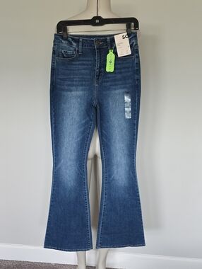SO high rise flare jeans - 9